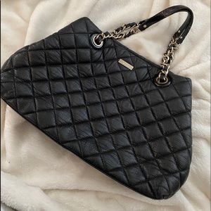 Kate spade quilted purse leather
